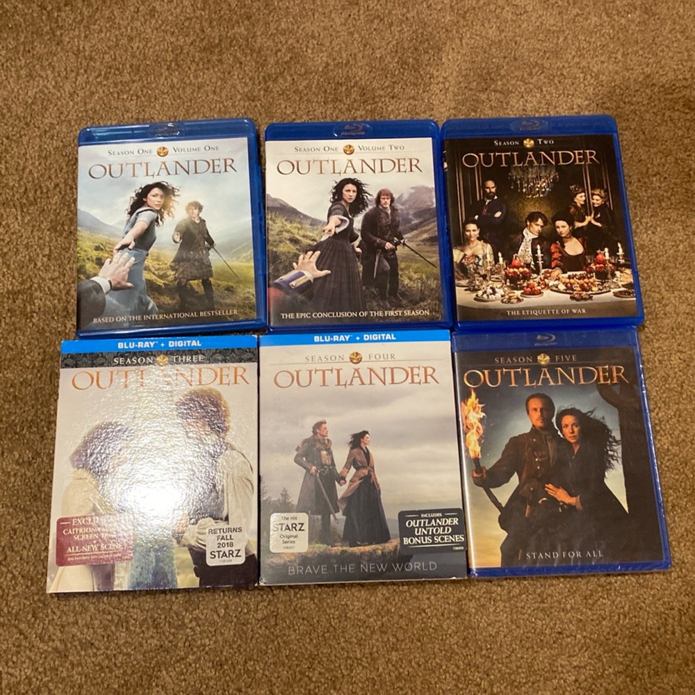 Outlander Seasons 1-5 Blu-Ray Bundle